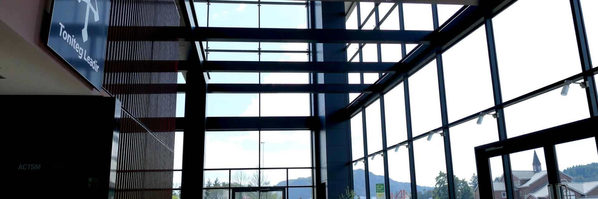 Corporate headquarters aesthetic